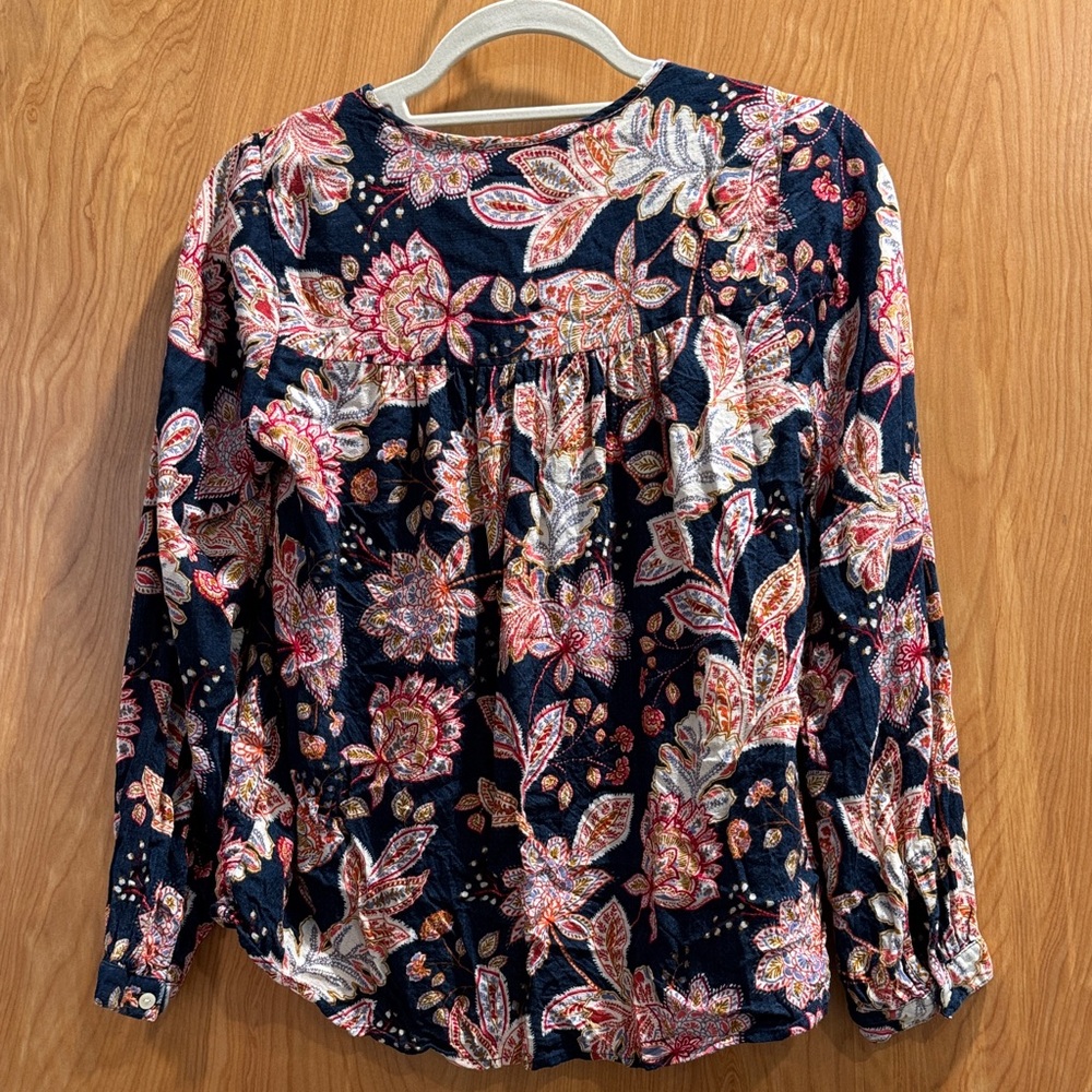 Lucky Brand Multicolor Floral Blouse - Picture 5 of 5